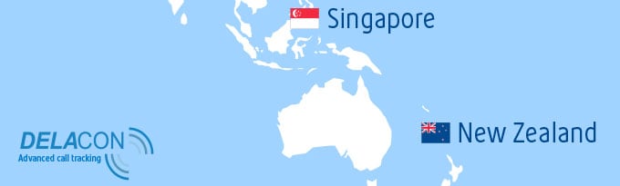Delacon’s Call Tracking Solution Launches In Singapore And New Zealand